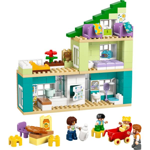 LEGO® DUPLO® 10470 Moderní rodinný dům 3 v 1 s figurkami