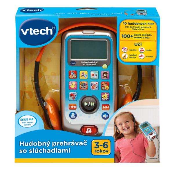 Vtech Hudební přehrávač se sluchátky SK (obrázek 7)