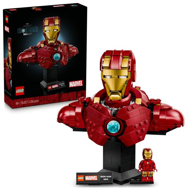 LEGO® Marvel 76327 Busto Iron Man MK4