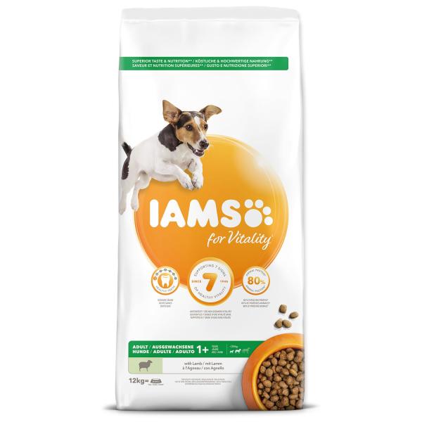 IAMS Dog Adult Small & Medium Lamb 12kg