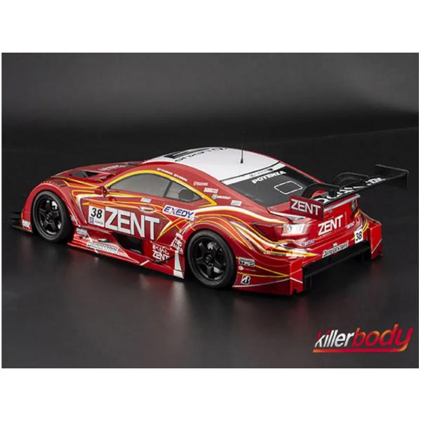 Killerbody karosérie 1:10 Zent Cerumo RC F čirá (obrázek 4)