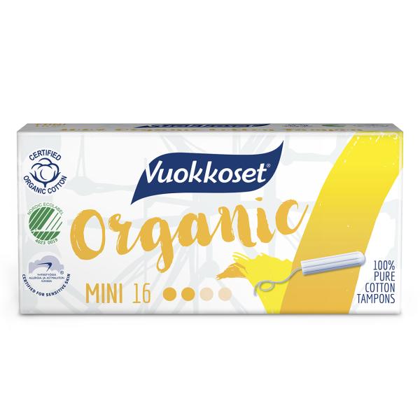 VUOKKOSET BIO Tampon Mini (16 ks)