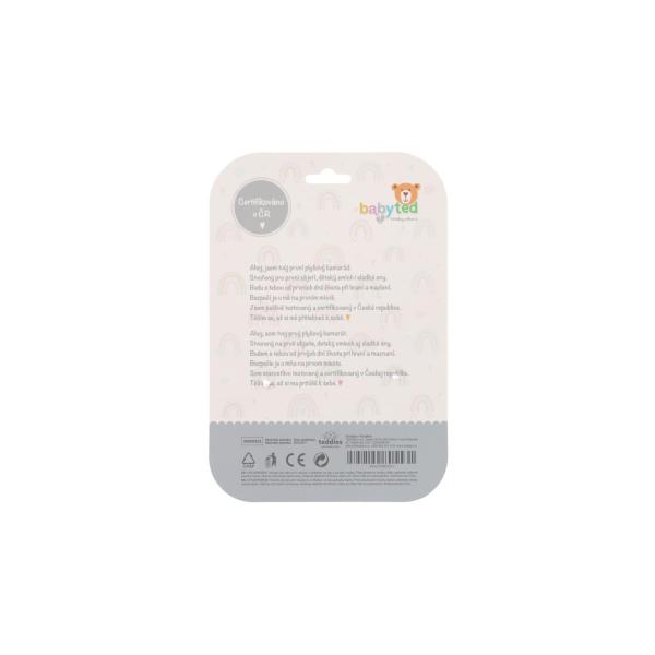 Medvídek babyted pískátko/kousátko medvěd plyš 25cm (obrázek 5)