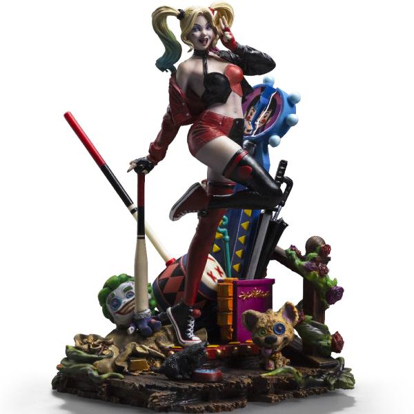 Iron Studios DC Comics - Harley Quinn Deluxe - Gotham City Sirens Socha Art Scale 1/10