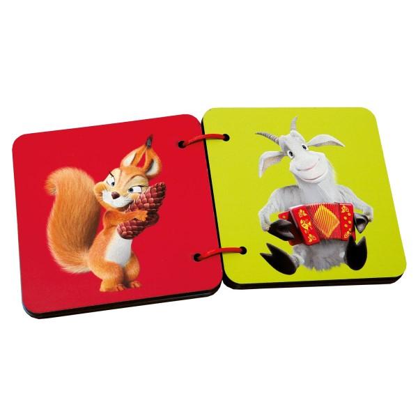 Bino Máša a medvěd dřevěná knížka