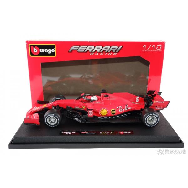 Bburago 1:18 Ferrari Racing F1 2020 - Austrian GP - SF1000 nr.5 Sebastian Vettel