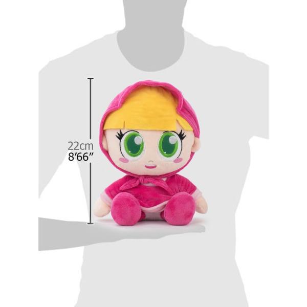 MASHA &THE BEAR Chibi Máša plyšová hračka 22cm