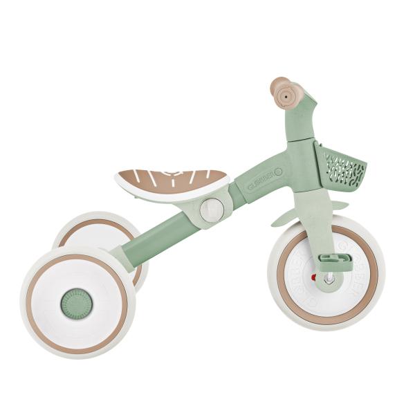 Globber dětské odrážedlo tříkolové - Learning Trike 2in1 PLUS Ecologic Pistachio (obrázek 5)