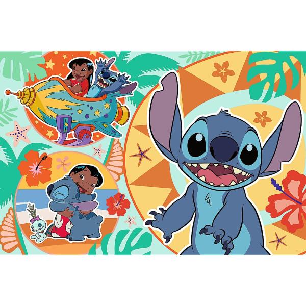 Trefl Puzzle Lilo&Stitch: Šťastný den MAXI 24 dílků