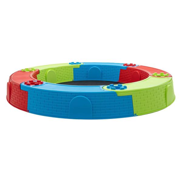 Velké plastové skládací pískoviště NEW BABY CASTLE 170 cm (obrázek 4)