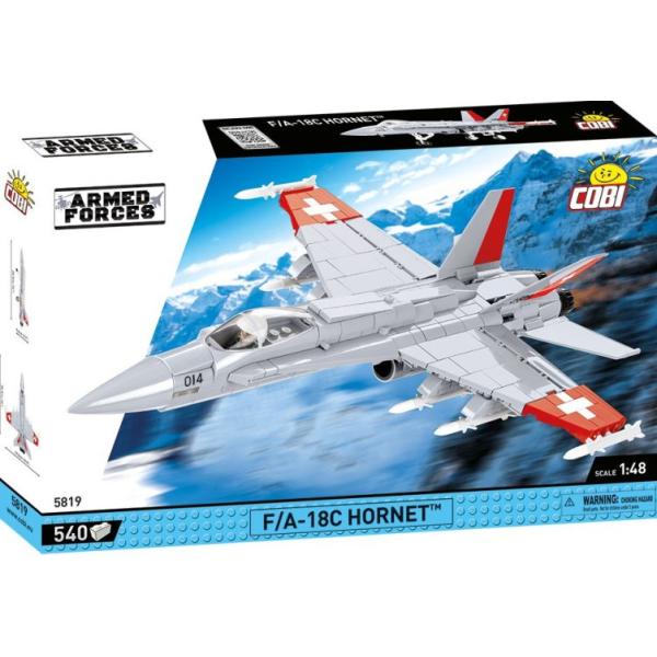 Cobi Armed Forces F/A-18C Hornet Swiss Air Force, 1:48, 540 k