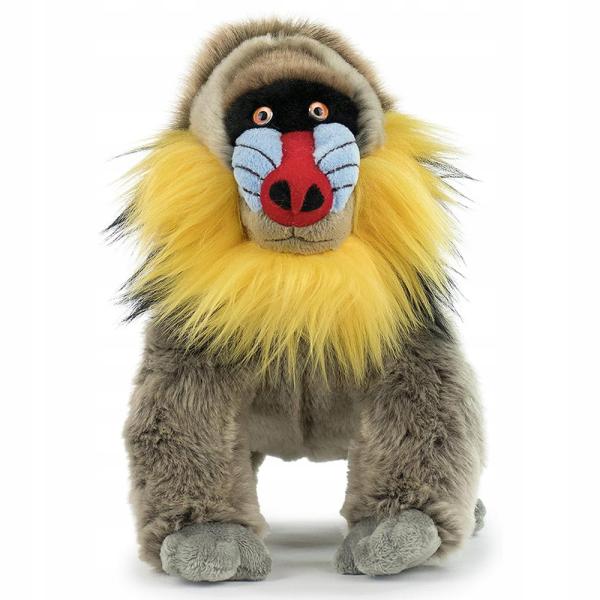 WILD LIFE Mandril realistická plyšová hračka 28cm