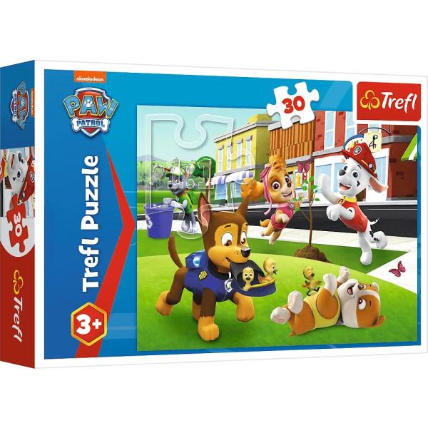 Trefl Puzzle Paw Patrol 30 ks. Psi v akci.