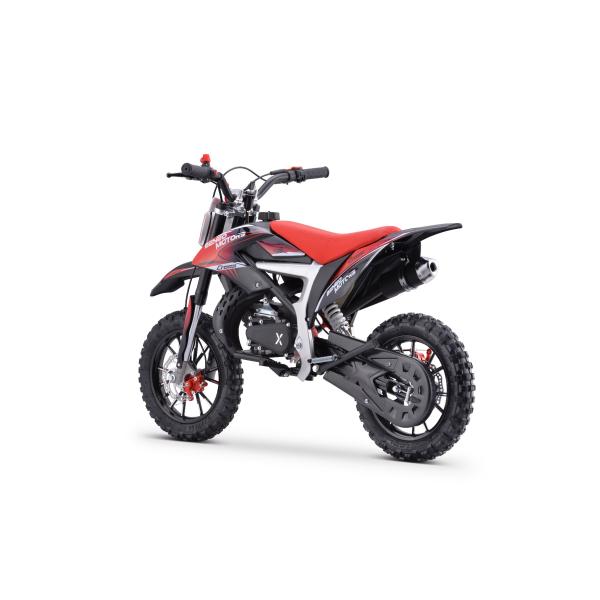 Benzínová motorka pro děti Beneo Motors CROSS SX červená - 50cm3 (obrázek 3)
