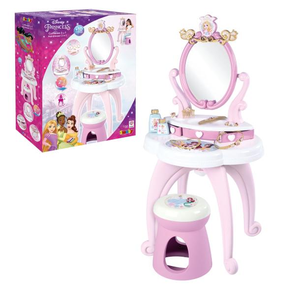 Smoby Disney Princess Toaletný stolík so stoličkou 2v1