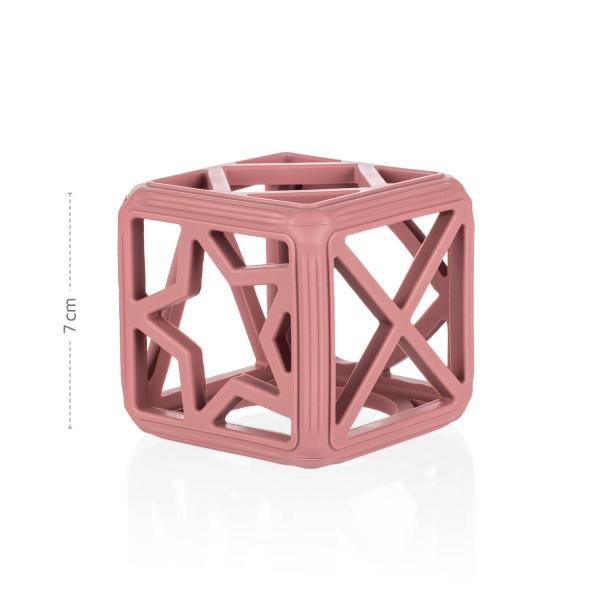 Silikonové kousátko Square, Mustard Yellow (obrázek 7)