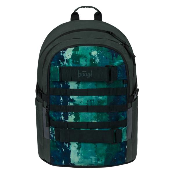 BAAGL SADA 3 Skate Forest: batoh, penál, sportovní taška