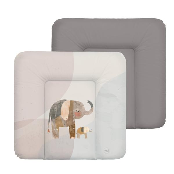 Ceba Podložka přebalovací měkká (75×72) Basic Elephant Family