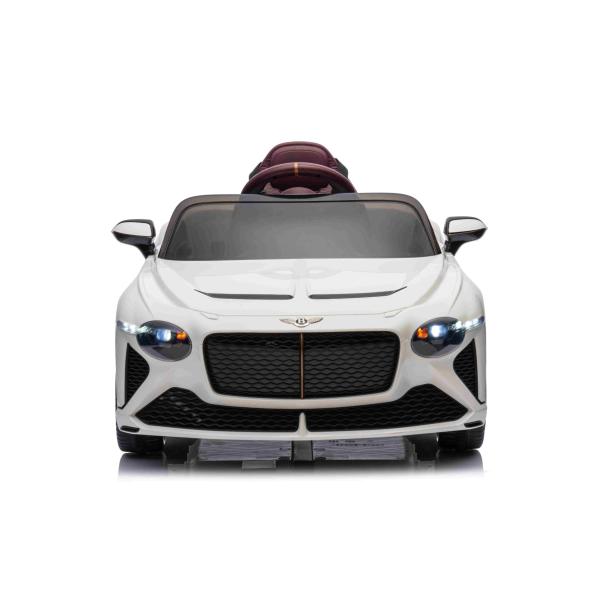 Elektrické autíčko Bentley Bacalar 12V, bílé, Dveře otevírající se nahoru, 2.4 GHz dálkové