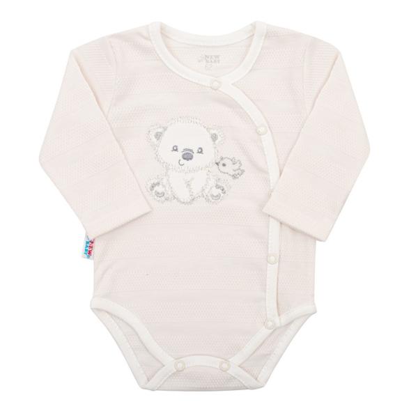 Kojenecká souprava do porodnice New Baby Sweet Bear béžová 56 (0-3m) (obrázek 6)