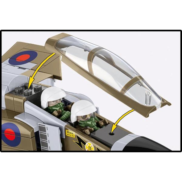 Cobi 5908 Ozbrojené síly F-4F Phantom II, 1:48, 728 k