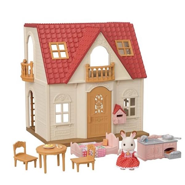 Sylvanian Families Základní dům s červenou střechou nový