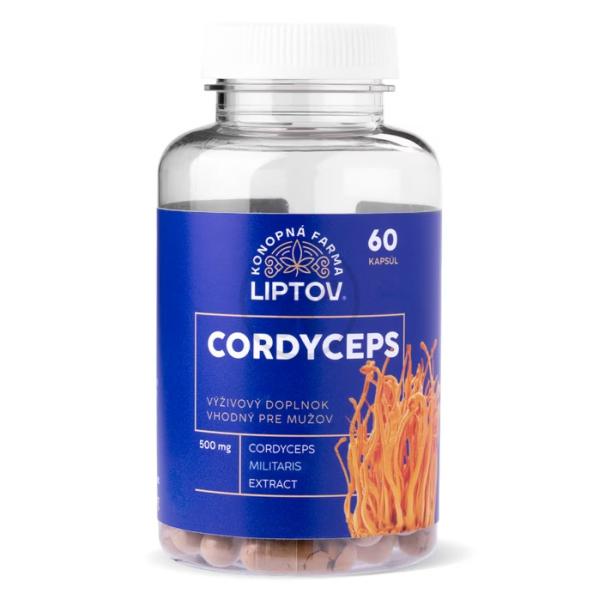 Cordyceps 60 kapslí (520mg extraktu / kapsle)