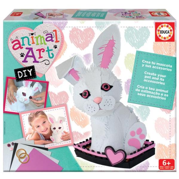 Educa Zajíček - vytvoř si svého mazlíčka