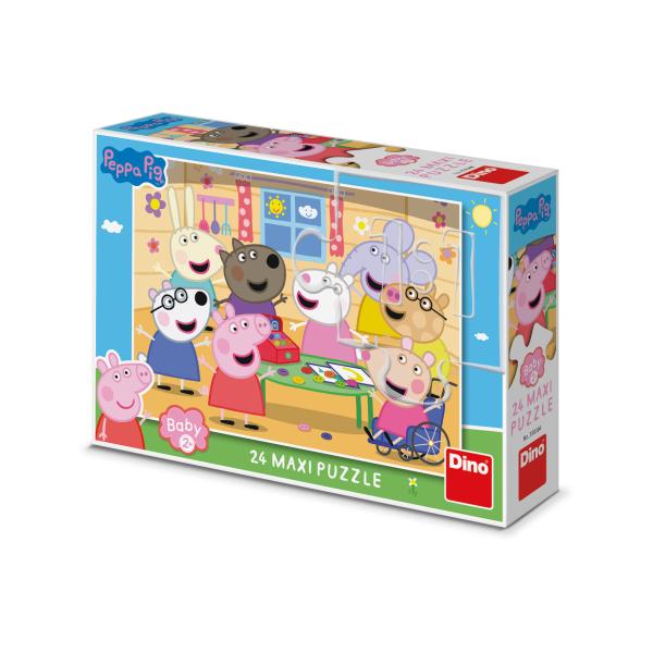 Puzzle Peppa Pig: Obchod 24 dílků maxi