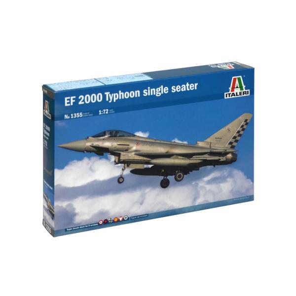 Model Kit letadlo 1355 - EF-2000 TYPHOON Single Seater (1:72)