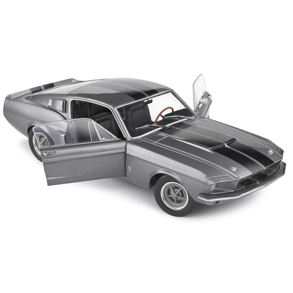 1:18 Shelby FORD GT500 Grey & Black Stripes 1967