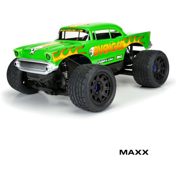 Pro-Line karosérie 1:8 Chevy Bel Air 1957 "Avenger Edition" čirá: Losi LMT (obrázek 10)