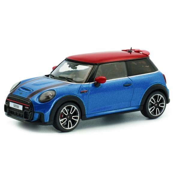 1:43 MINI COOPER JOHN COOPER WORKS ISLAND BLUE MET