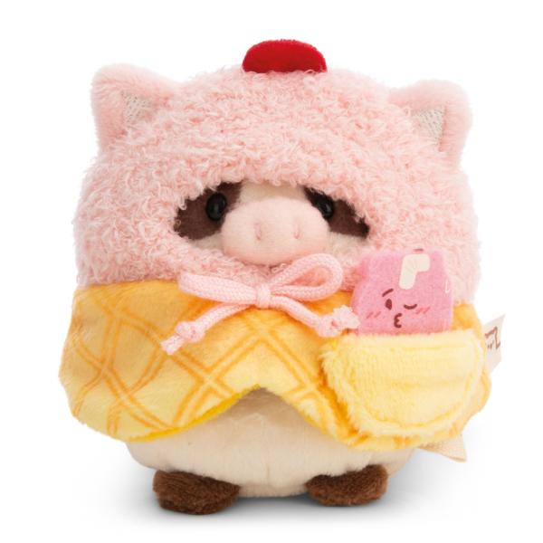 NICI plyš MyMochi Kravička Moona 8 cm v kostýme zmrzliny a milkshake, set darčekové bal.