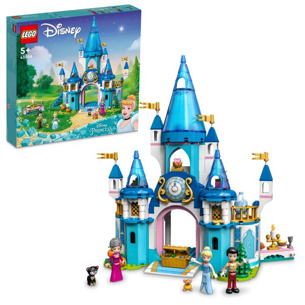 LEGO® │ Disney Princess™ 43206 Zámek Popelky a krásného prince