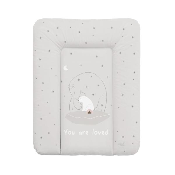 CEBA BABY Přebalovací podložka měkká malá (50x70) Basic Polar Bears