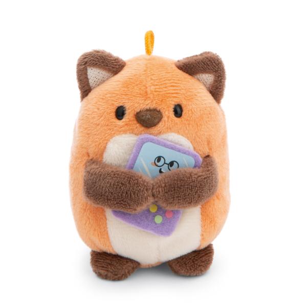 NICI plyš MyMochi Liška Geeks 8cm v kostýmu žabky a videohrou, set dárkové balení (obrázek 5)