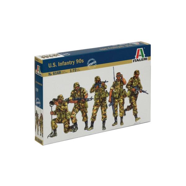 Model Kit figurky 6168 - U.S. Infantry (1980s) (1:72)