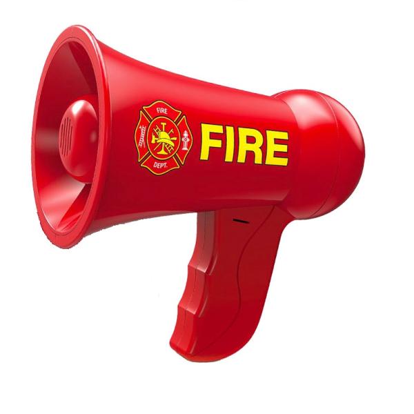 POMPIERE - Megafono dei pompieri