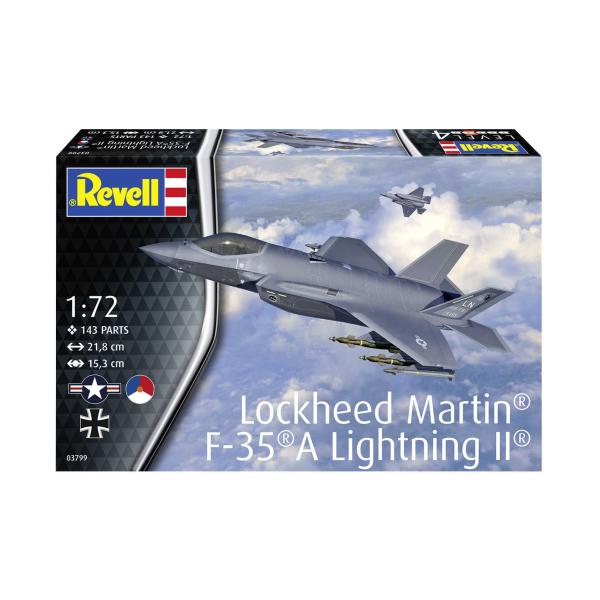Plastic ModelKit letadlo 03799 - F-35A (1:72) (obrázek 6)