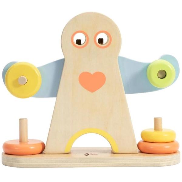 Skladačka drevo Herkulovo závažie 7ks