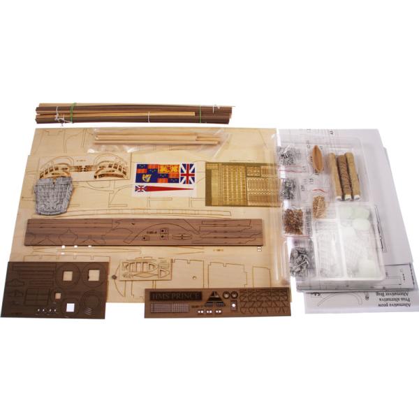 MAMOLI H.M.S. Prince 1670 1:144 kit (obrázek 5)