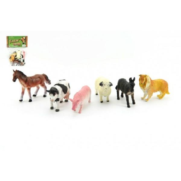 Zvířátka domácí farma 6ks