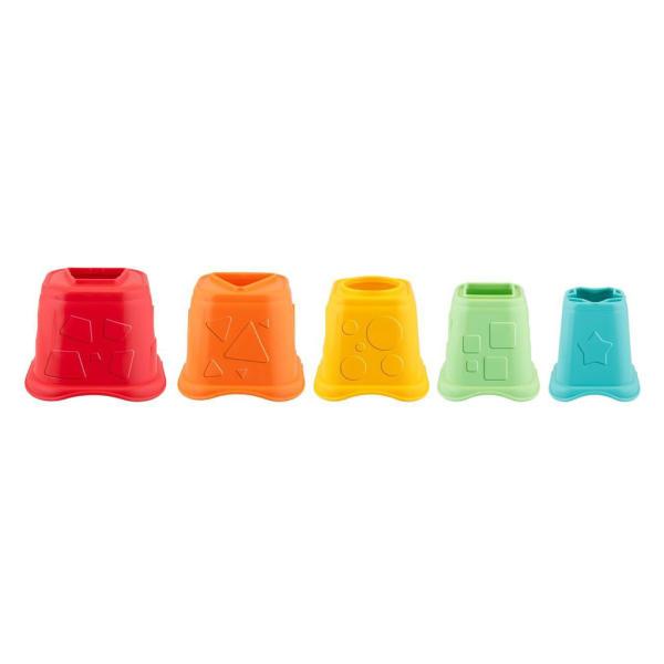 CHICCO Pohárky stohovací barevné Eco+ 6m+ (obrázek 4)