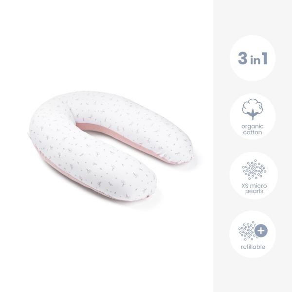 Buddy multifunkční kojicí polštář, Flower Pink