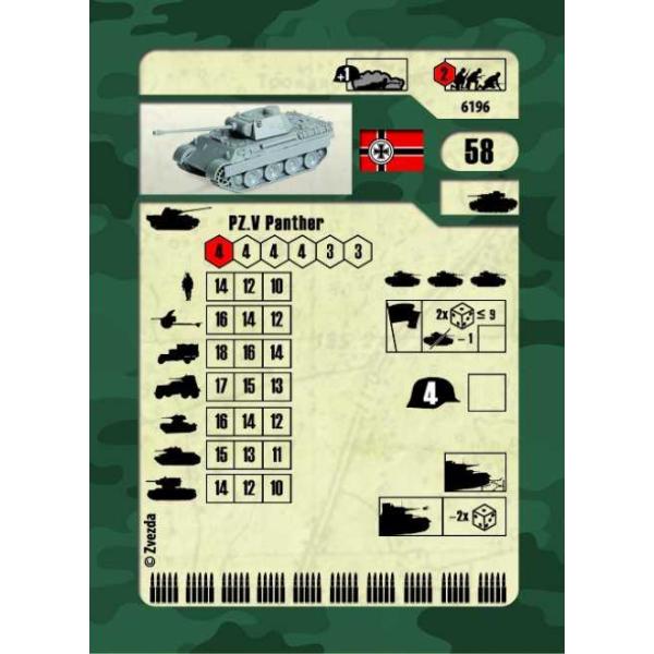Wargames (WWII) tank 6196 - Pz.V Ausf. A Panther (1: 100) (obrázek 4)