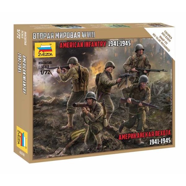 Wargames (WWII) figurky 6278 - US Infantry (1:72)