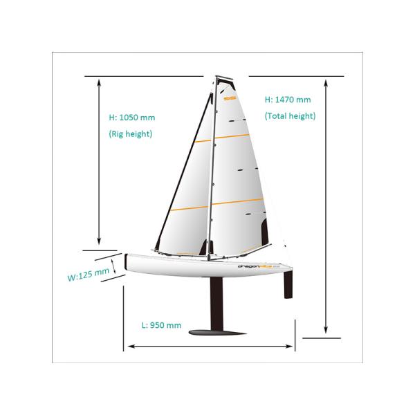 Joysway Dragon Flite 95 V2 plachetnice ARS