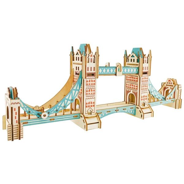 Woodcraft Dřevěné 3D puzzle Tower Bridge