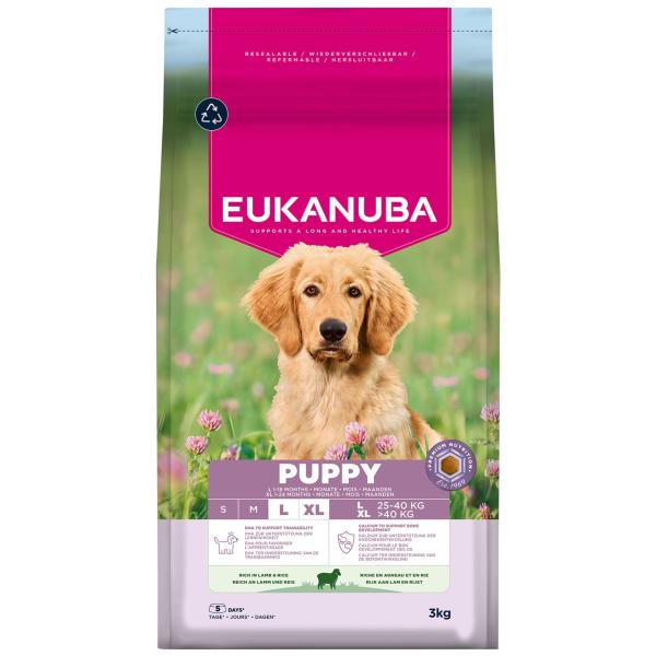 Krmivo EUKANUBA Puppy Large rich in lamb 3 kg (obrázek 9)